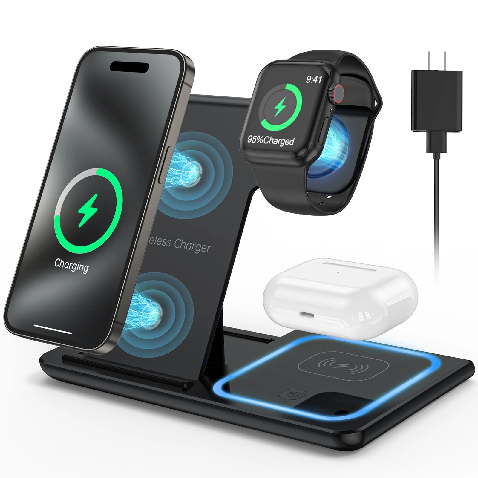 wireless phone charger battery pack